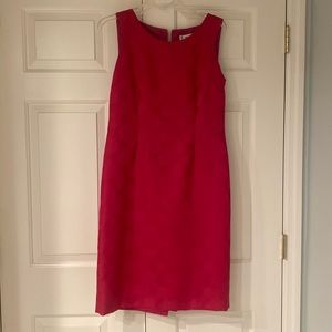 Pink patterned dress